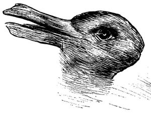 うさぎとアヒルのだまし絵